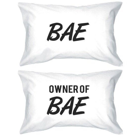 Bae And Owner Of Bae Matching Couple White Pillowcasesidx 3PPC038