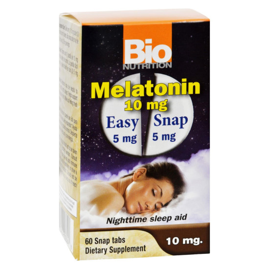 Bio Nutrition - Inc Melatonin - 10 Mg - 60 Tabletsidx HG1702836