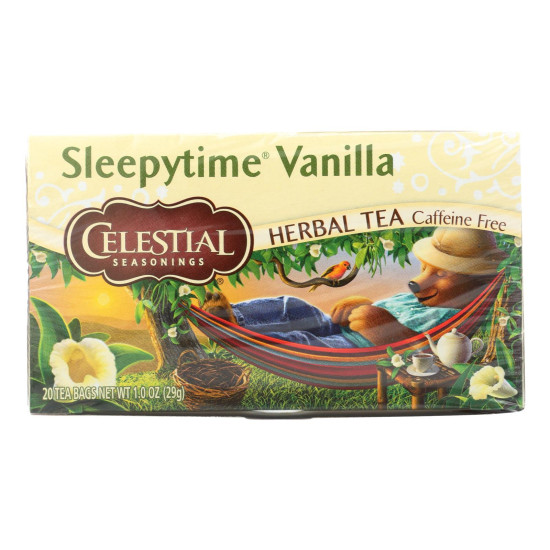 Celestial Seasonings Herbal Tea - Sleepytime Vanilla - Case Of 6 - 20 Bagidx HG0492942