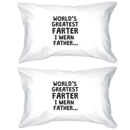 Farter I Mean Father Pillowcases Standard Size Funny Pillow Coversidx 3PEPC013