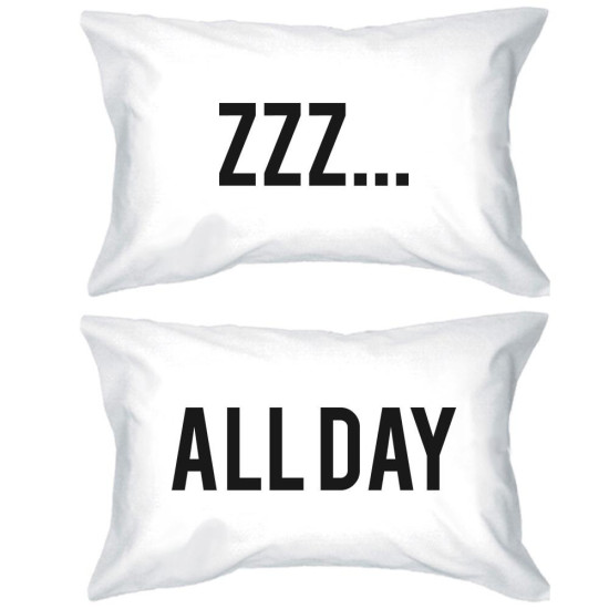 Funny Pillowcases Standard Size 20 x 31 - ZZZÃ¢â‚¬Â¦ All Day Matching Pillow Caseidx 3PJPC015