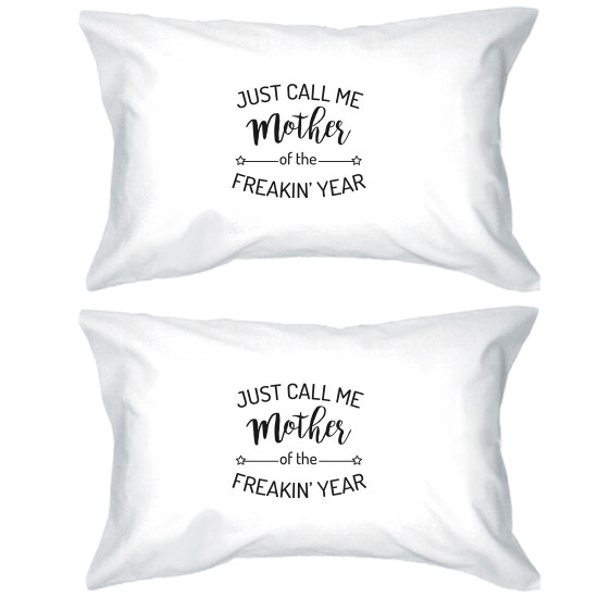 Mother Of The Year Pillowcases Standard Size Pillow Covers Mom Giftidx 3PEPC019