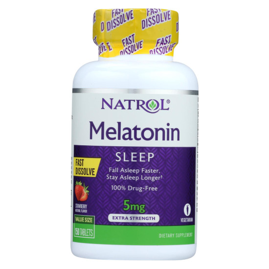 Natrol Melatonin Fast Dissolve Tablets - 5 Mg - 150 Countidx HG1854835