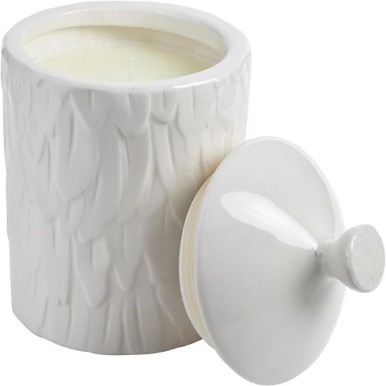 Thompson Ferrier 311279 18.4 oz Wildflower Feather Textured Scented Candle for Unisexsog FRG36735