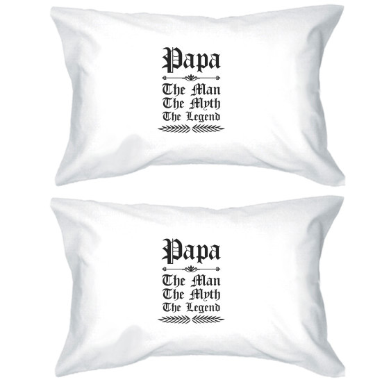 Vintage Gothic Papa Pillowcases Standard Size Lovely Pillow Coversidx 3PEPC014